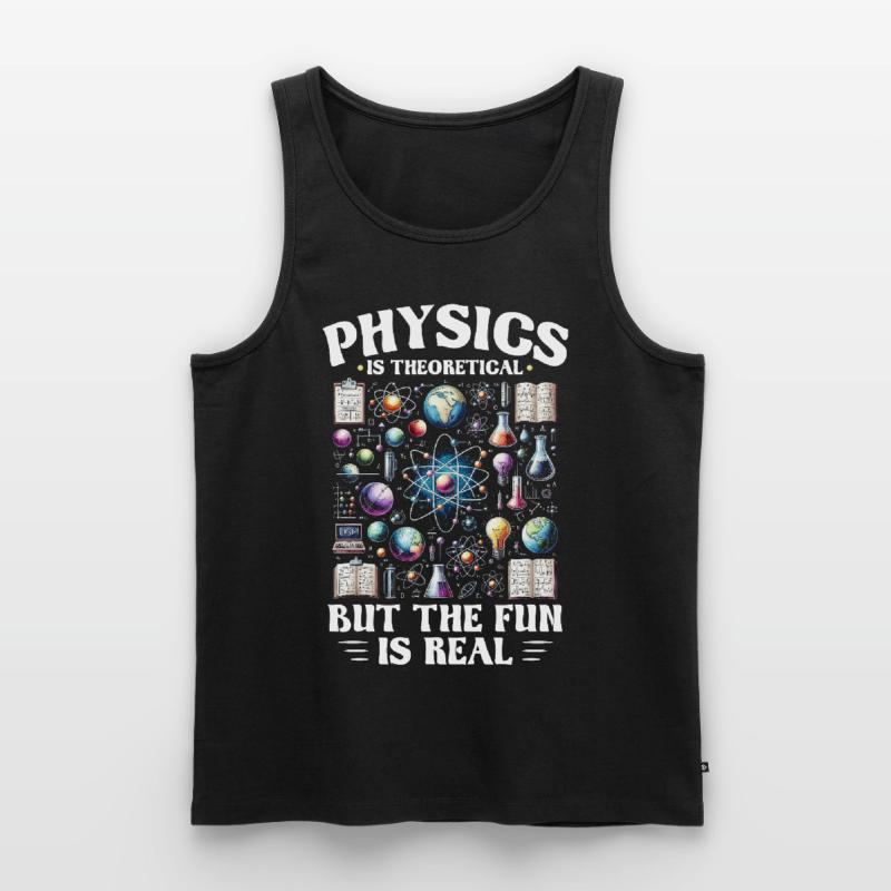 Nuclear Engineer Physics is Theoretical Men's Premium Organic Tank Top