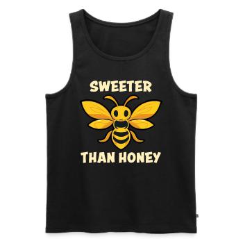 Amoureux des abeilles Apiculteurs Amis de la nature Apiculteurs - Débardeur bio Premium Homme - noir - Devant - Michal (187cm)