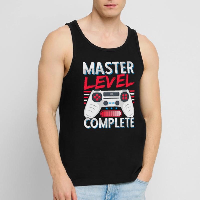 Master Abschluss Absolvent BWL Student Studium Männer Premium Bio Tank Top