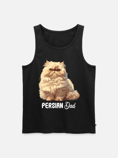 Chat persan Perserkatze - Débardeur bio Premium Homme - noir