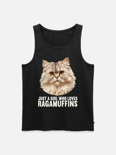 Ragamuffin Kitten Ragamuffin Cat - Men's Premium Organic Tank Top - black