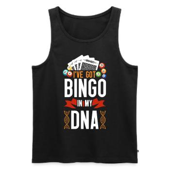 Bingo Player I've Got Bingo In My - Männer Premium Bio Tank Top - Schwarz - Vorne - AI Model Male 178 light (178cm)