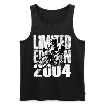 Limited Edition 2004 Limited Edition Birthday - Men's Premium Organic Tank Top - black - Front - Michal (187cm)