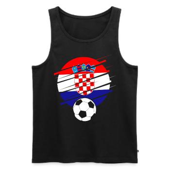 Dänemark Geschenk Europe Nation Denmark Copenhagen - Männer Premium Bio Tank Top - Schwarz - Vorne - Michal (187cm)
