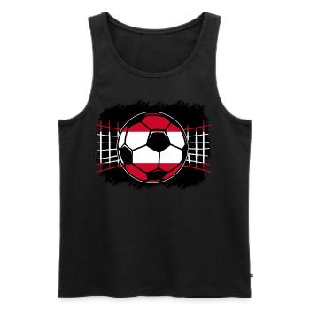 Austria Austria Vienna Styria Tyrol - Men's Premium Organic Tank Top - black - Front - Michal (187cm)