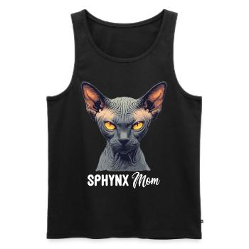 Sphynx Kätzchen Sphynx Katze - Männer Premium Bio Tank Top - Schwarz - Vorne - AI Model Male 178 light (178cm)