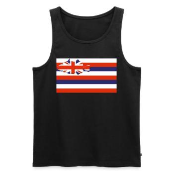 Humuhumunukunukuapua'a Hawaiian Reef Triggerfish - Men's Premium Organic Tank Top - black - Front - AI Model Male 178 light (178cm)