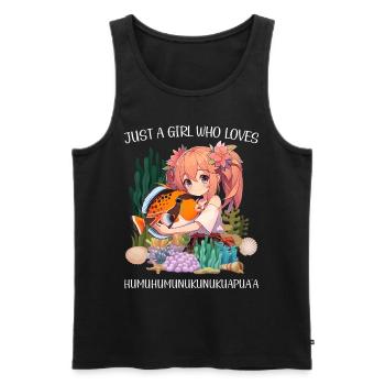 Humuhumunukunukuapua'a Hawaiian Reef Pusher - Men's Premium Organic Tank Top - black - Front - Michal (187cm)