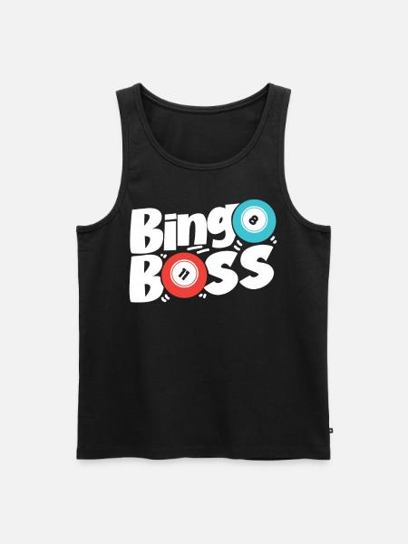 Bingo Player Bingo - Men's Premium Organic Tank Top - black