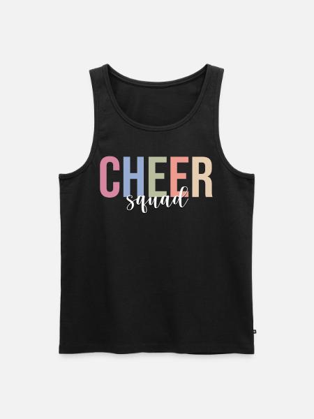 Cheerleading Cheerleaders - Men's Premium Organic Tank Top - black