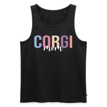 Hundeliebhaber - Männer Premium Bio Tank Top - Schwarz - Vorne - Michal (187cm)