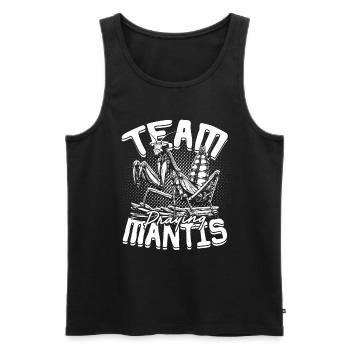 Gottesanbeterin Team Mante religieuse - Débardeur bio Premium Homme - noir - Devant - Michal (187cm)