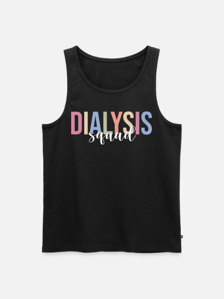 Dialysis Technician Dialysis Technician - Men's Premium Organic Tank Top - black
