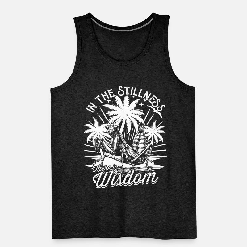 Praying mantis mantis Men's Premium Organic Tank Top