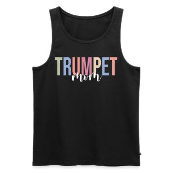Trompeter Band Trompeter Marching Band - Männer Premium Bio Tank Top - Schwarz - Vorne - AI Model Male 178 light (178cm)