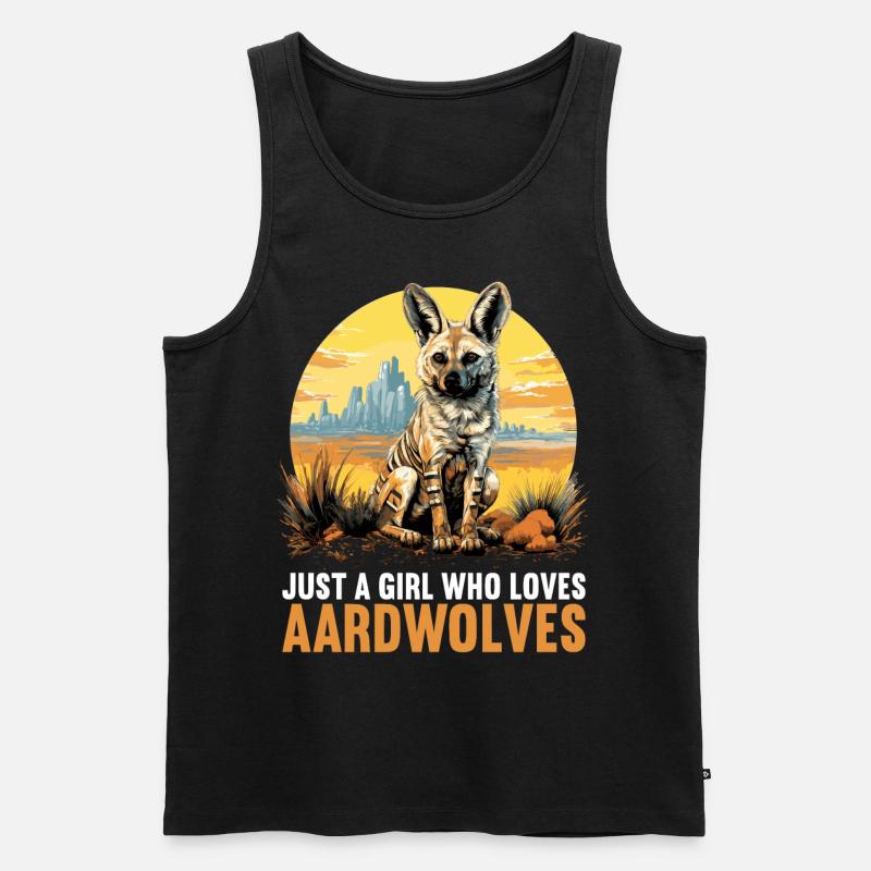 Erdwölfe Erdwolf - Männer Premium Bio Tank Top - Schwarz