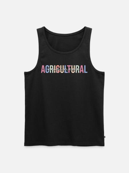 Technology - Men's Premium Organic Tank Top - black