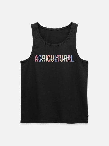 Agriculture - Men's Premium Organic Tank Top - black