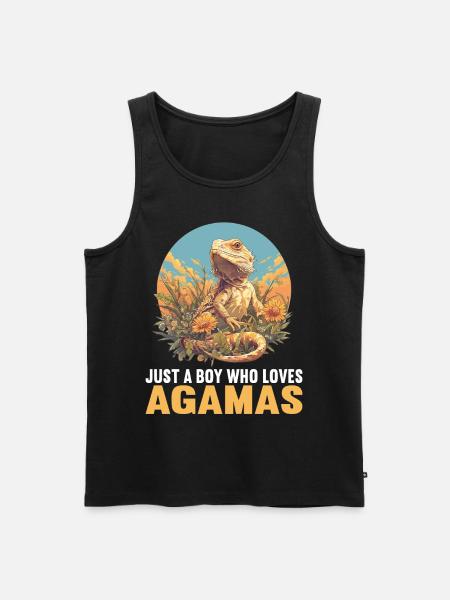 Agamen Agame - Men's Premium Organic Tank Top - black