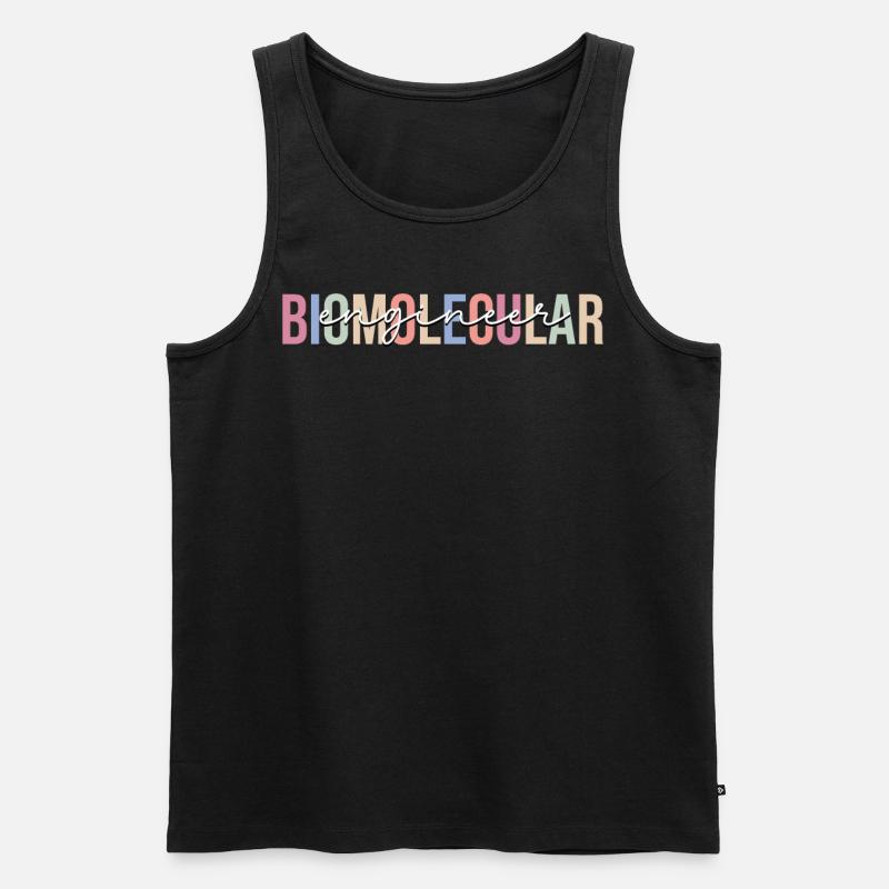 Technology BME - Men's Premium Organic Tank Top - black
