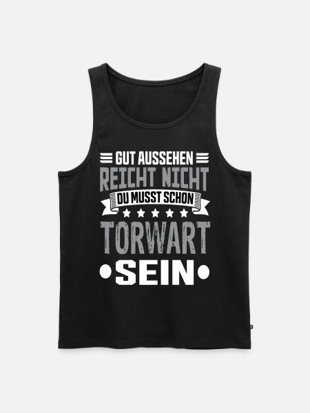 Goalkeeper - Men's Premium Organic Tank Top - black