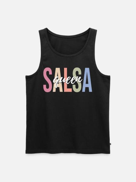 Salsa Dancer Salsa Dance Dancing - Men's Premium Organic Tank Top - black