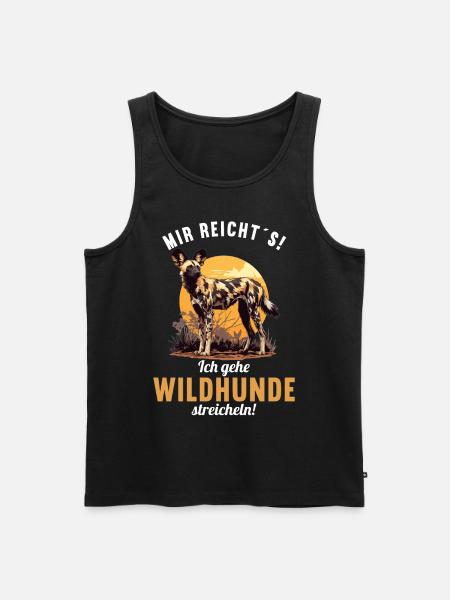 Wild Dogs Wild Dog - Men's Premium Organic Tank Top - black