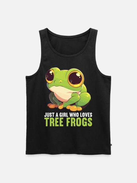 Tree Frog Baumfrösche Baumfrosch - Men's Premium Organic Tank Top - black