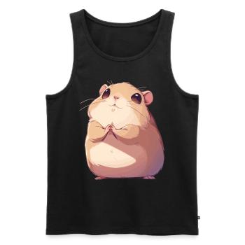 Agouti Agutis Aguti - Männer Premium Bio Tank Top - Schwarz - Vorne - Michal (187cm)