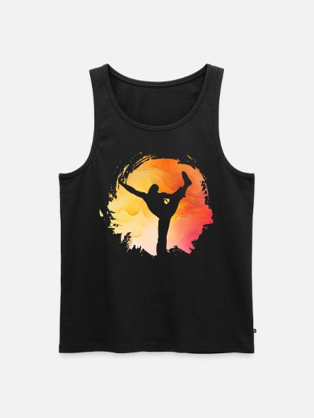 Capoeira - Men's Premium Organic Tank Top - black