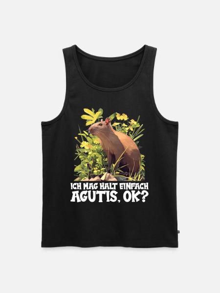 Agouti Agutis Aguti - Men's Premium Organic Tank Top - black