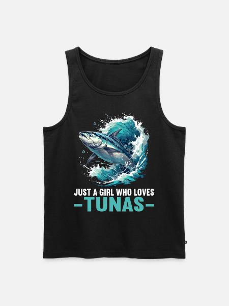Tuna Thunfische Thunfisch - Men's Premium Organic Tank Top - black