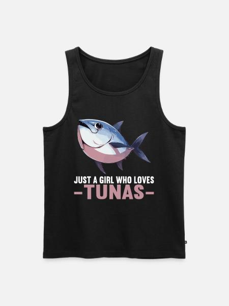 Tuna Thunfische Thunfisch - Men's Premium Organic Tank Top - black