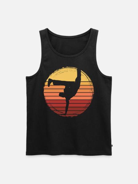 Capoeira - Men's Premium Organic Tank Top - black