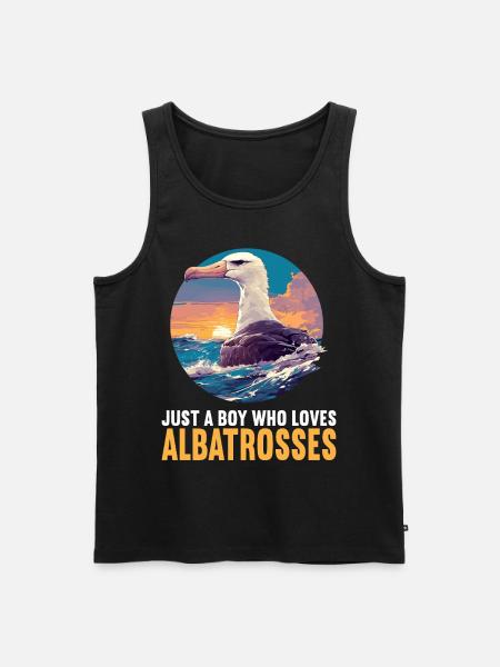 Albatross Albatrosse Albatros - Men's Premium Organic Tank Top - black