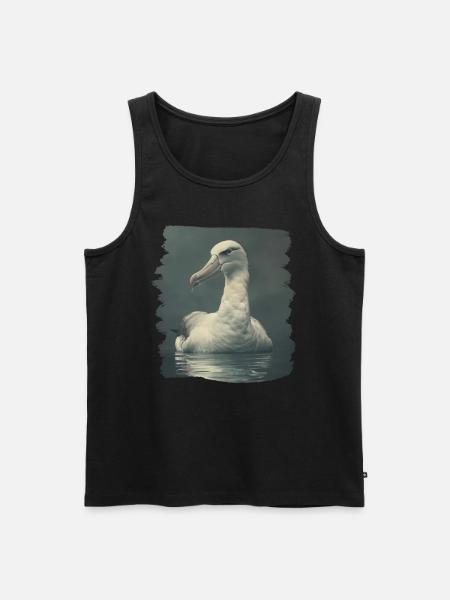 Albatross Albatrosse Albatros - Men's Premium Organic Tank Top - black