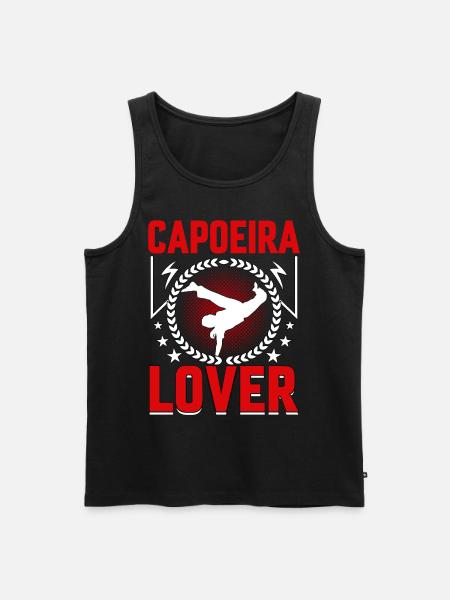 Capoeira Lover - Men's Premium Organic Tank Top - black