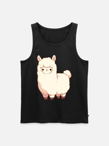 Alpaca Alpacas Alpaca - Men's Premium Organic Tank Top - black