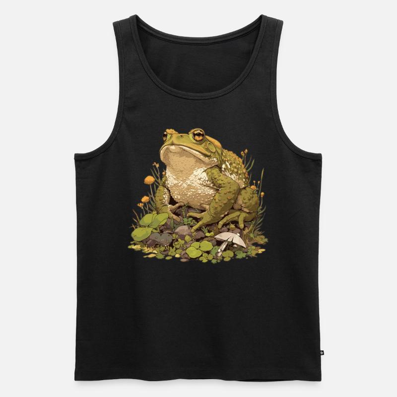 Toad Toads Toad - Men's Premium Organic Tank Top - black