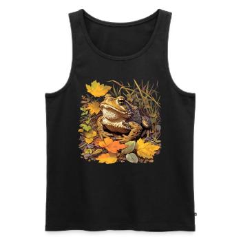 Toad Toads Toad - Men's Premium Organic Tank Top - black - Front - AI Model Male 178 light (178cm)