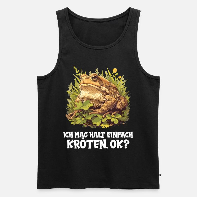 Toad Toads Toad - Men's Premium Organic Tank Top - black