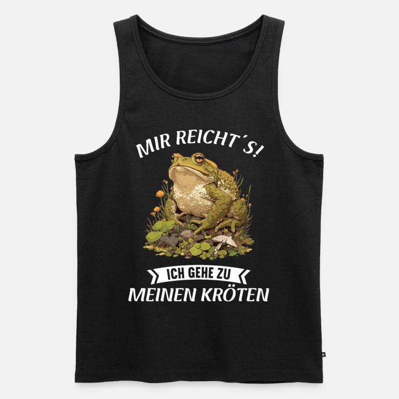 Toad Toads Toad - Men's Premium Organic Tank Top - black