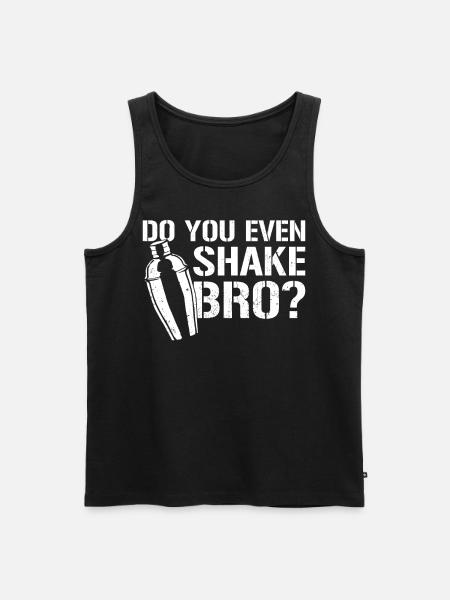 Barman Mixologue Faites-vous même - Débardeur bio Premium Homme - noir