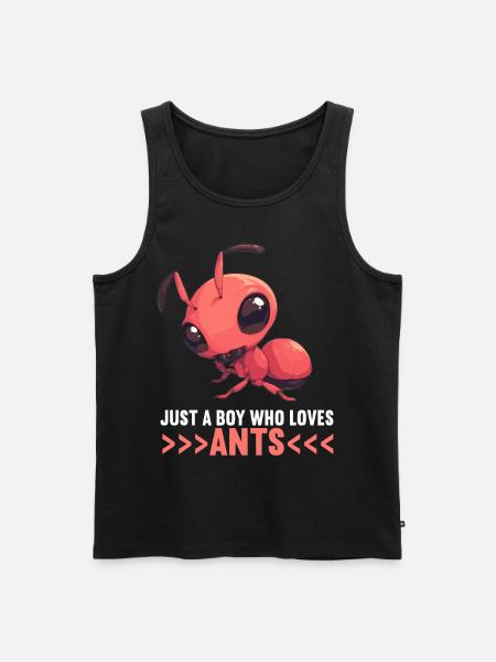 Ant ants ant - Men's Premium Organic Tank Top - black