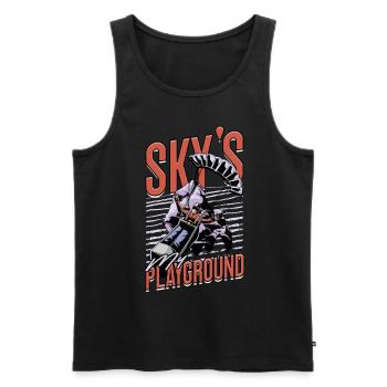 Paragliding Paraglider Gleiter - Männer Premium Bio Tank Top - Schwarz - Vorne - Michal (187cm)