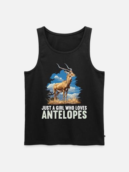 Antelope Antilopen Antilope - Men's Premium Organic Tank Top - black