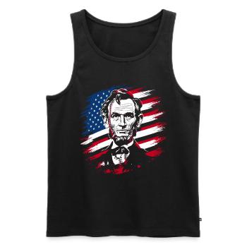Baseball Men Women Kids Player Pitcher Softball - Männer Premium Bio Tank Top - Schwarz - Vorne - AI Model Male 178 light (178cm)