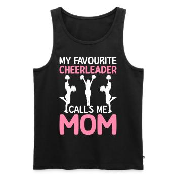 Cheerleading Cheer Squad Favorite Cheerleaders - Men's Premium Organic Tank Top - black - Front - Michal (187cm)