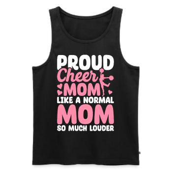 Lustiges Cheerleading Cheerleader Cheer Squad Chee - Männer Premium Bio Tank Top - Schwarz - Vorne - AI Model Male 178 light (178cm)