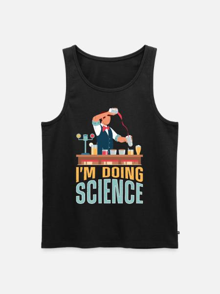Bartender Mixologist I'm Doing - Men's Premium Organic Tank Top - black